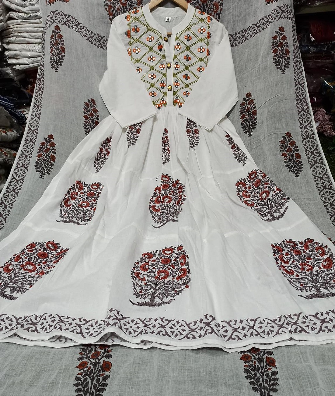 Anarkali Gown with dupatta